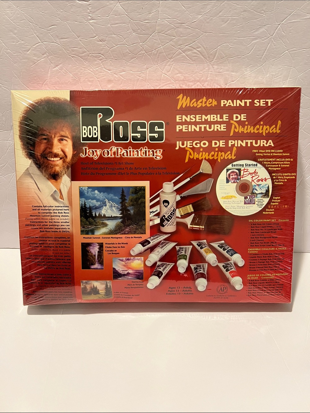 Vintage Bob Ross Master Paint Set R6510
